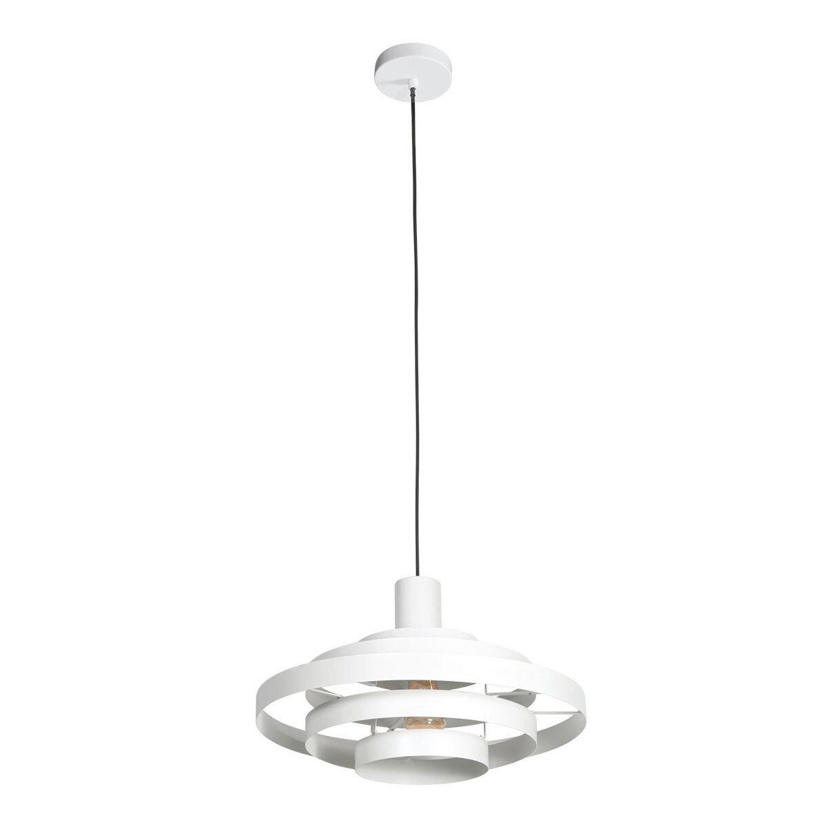 HÄNGELEUCHTE  50/160/50 cm   - Weiss, Trend, Metall (50/160/50cm)