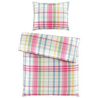 POSTELJINA LULU 140/200 cm saten višebojna  - višebojna, Konvencionalno, tekstil (140/200cm) - Esposa