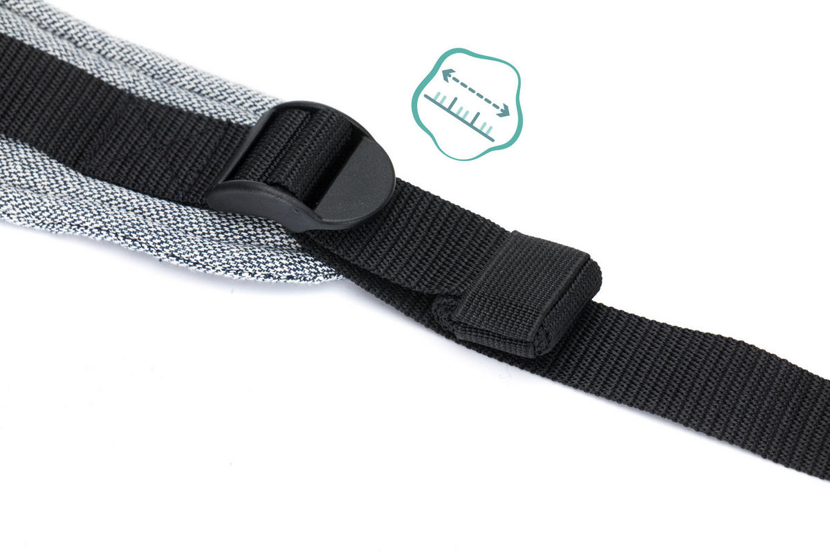 BABYTRAGE Natural  - Grau, Basics, Textil (37/34cm) - Fillikid