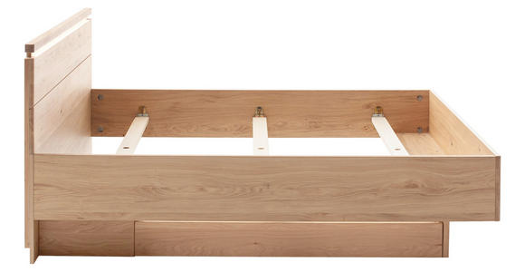 BETT 180/200 cm  in Eiche Bianco  - Eiche Bianco, Natur, Holz (180/200cm) - Linea Natura