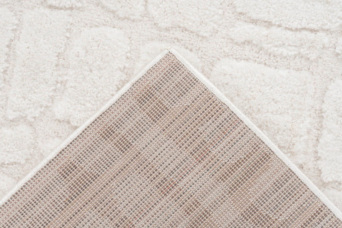 FLACHWEBETEPPICH 80/150 cm Elfenbein  - Elfenbein, Basics, Textil (80/150cm) - Kayoom