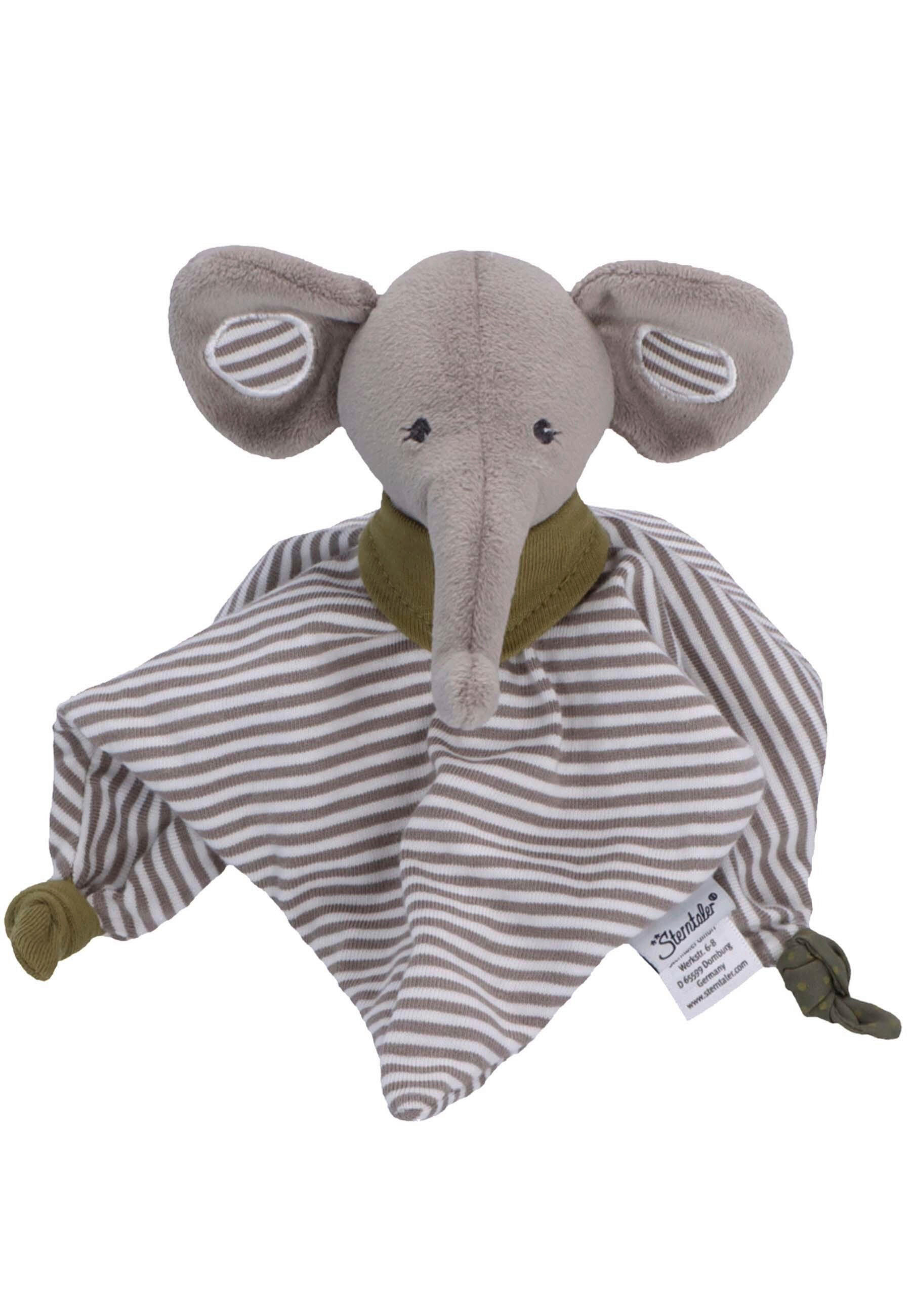 SCHMUSETUCH - Grau, Basics, Textil (21/14/7cm) - Sterntaler