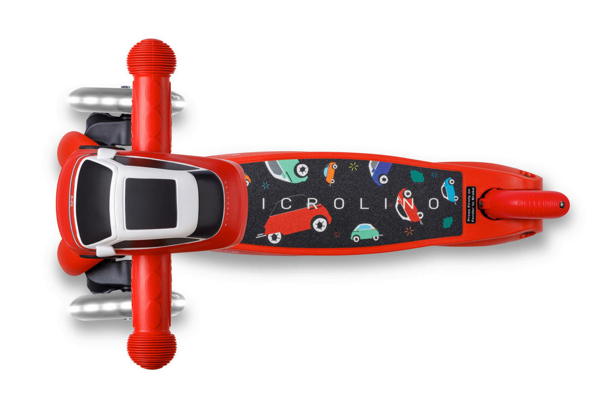 KINDERSCOOTER Minilino  - Rot, Basics, Kunststoff (55/26,5/49-67cm)