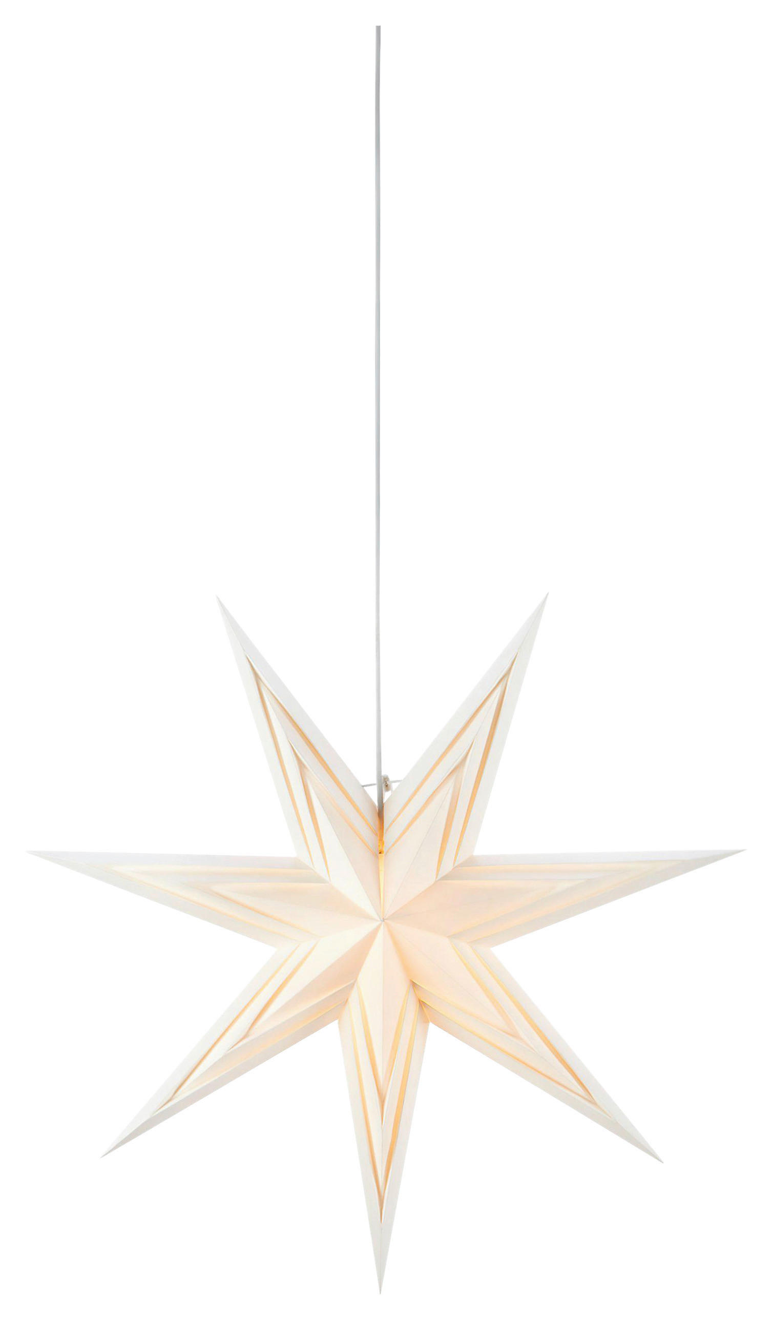 DEKOSTERN SOMBRA  - Weiß, Basics, Papier (70/70/16cm) - Markslöjd