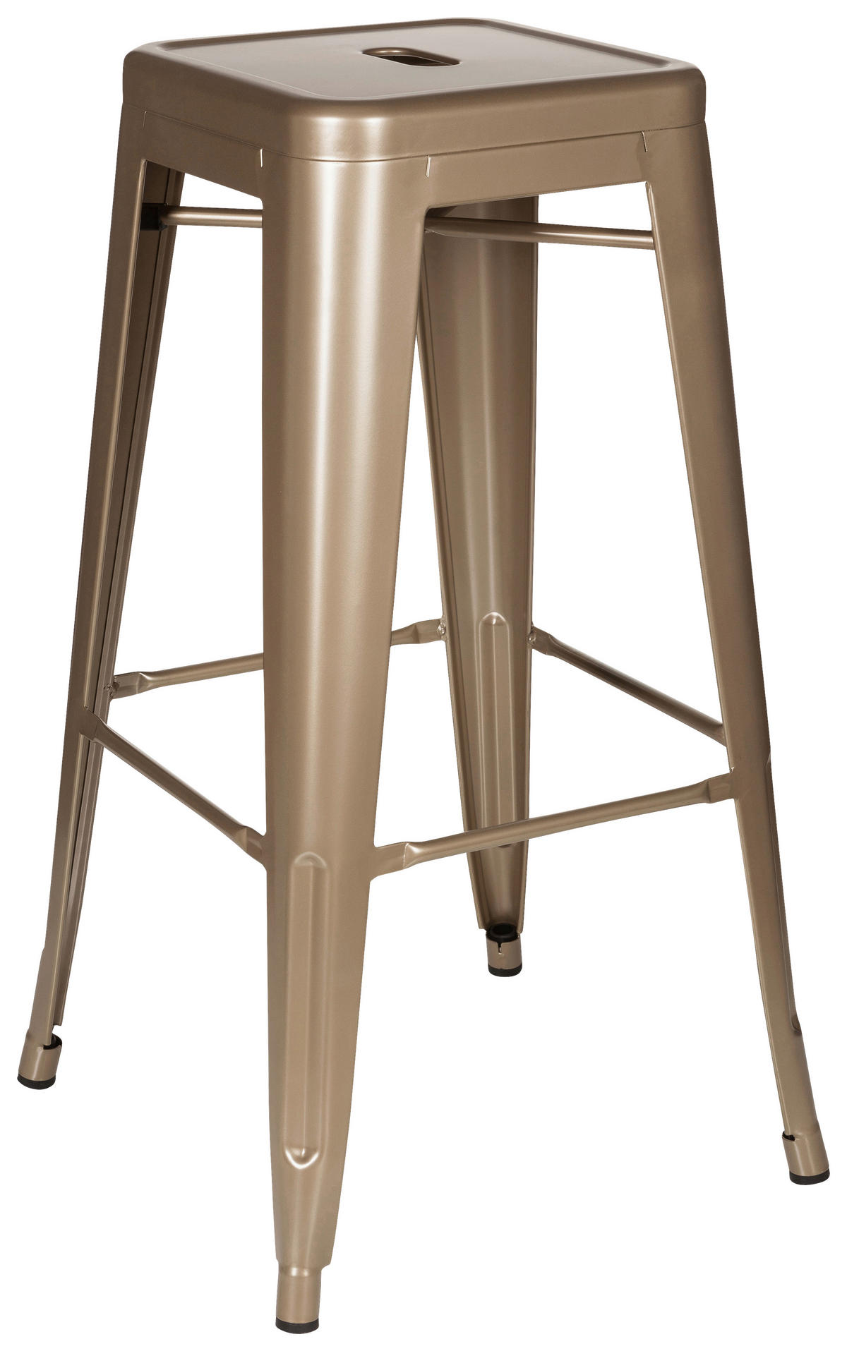 BARHOCKER in Champagner  - Champagner, Basics, Metall (44/77/44cm) - MID.YOU
