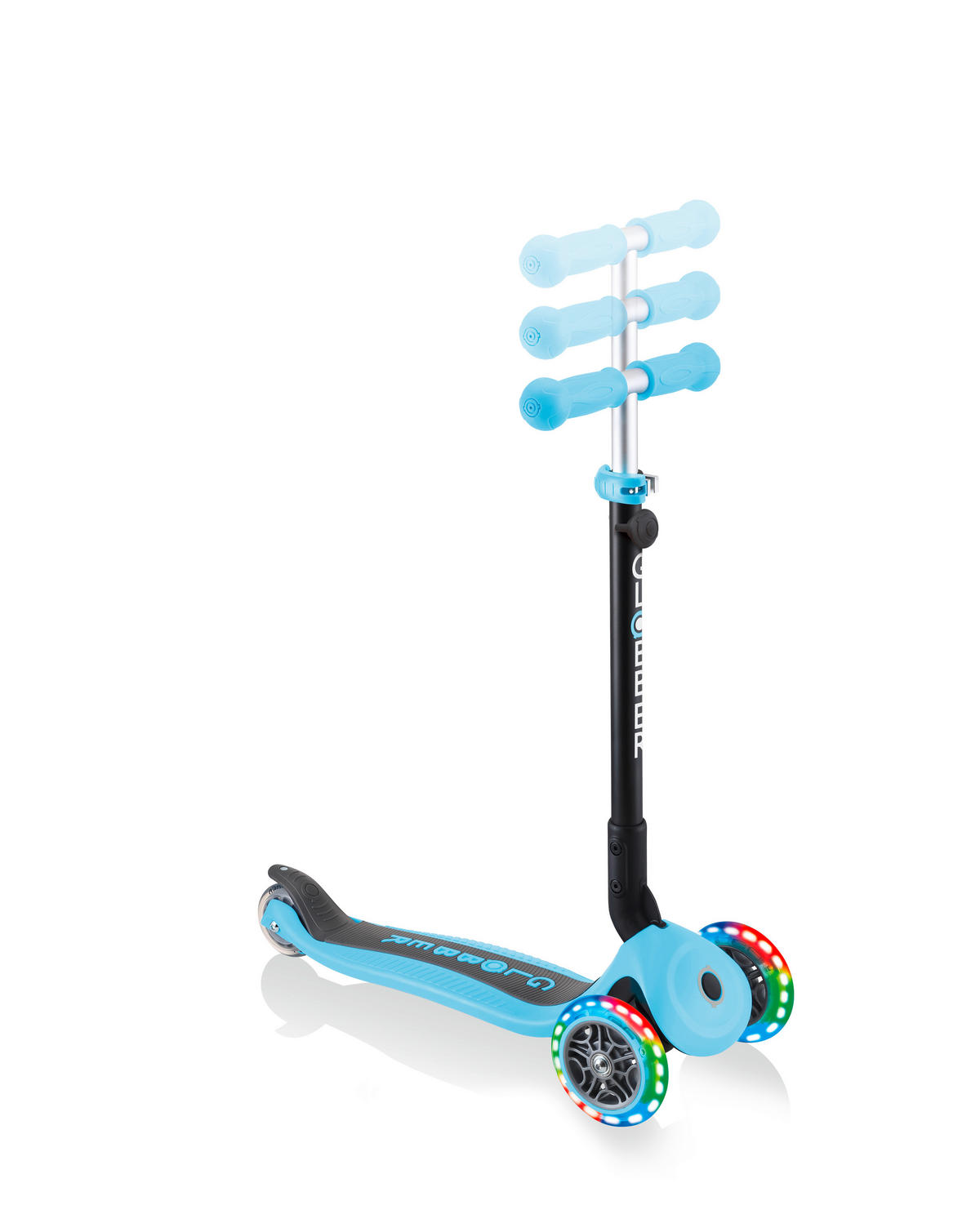 LAUFRAD GO-UP FOLDABLE LIGHT 3IN1  - Blau, LIFESTYLE, Kunststoff/Metall (57/28/93cm) - GLOBBER