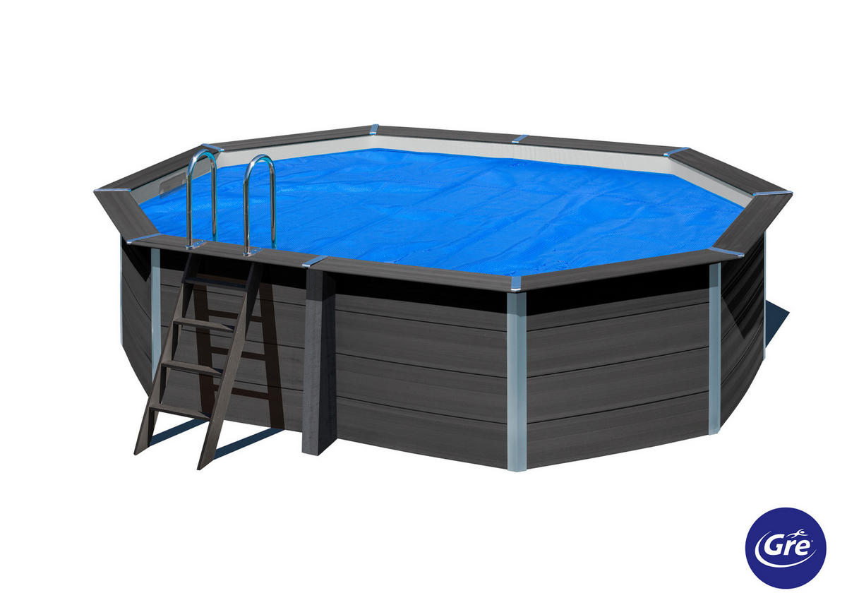 POOLABDECKPLANE 333/613 cm  - Blau, KONVENTIONELL, Kunststoff (333/613cm) - Gre