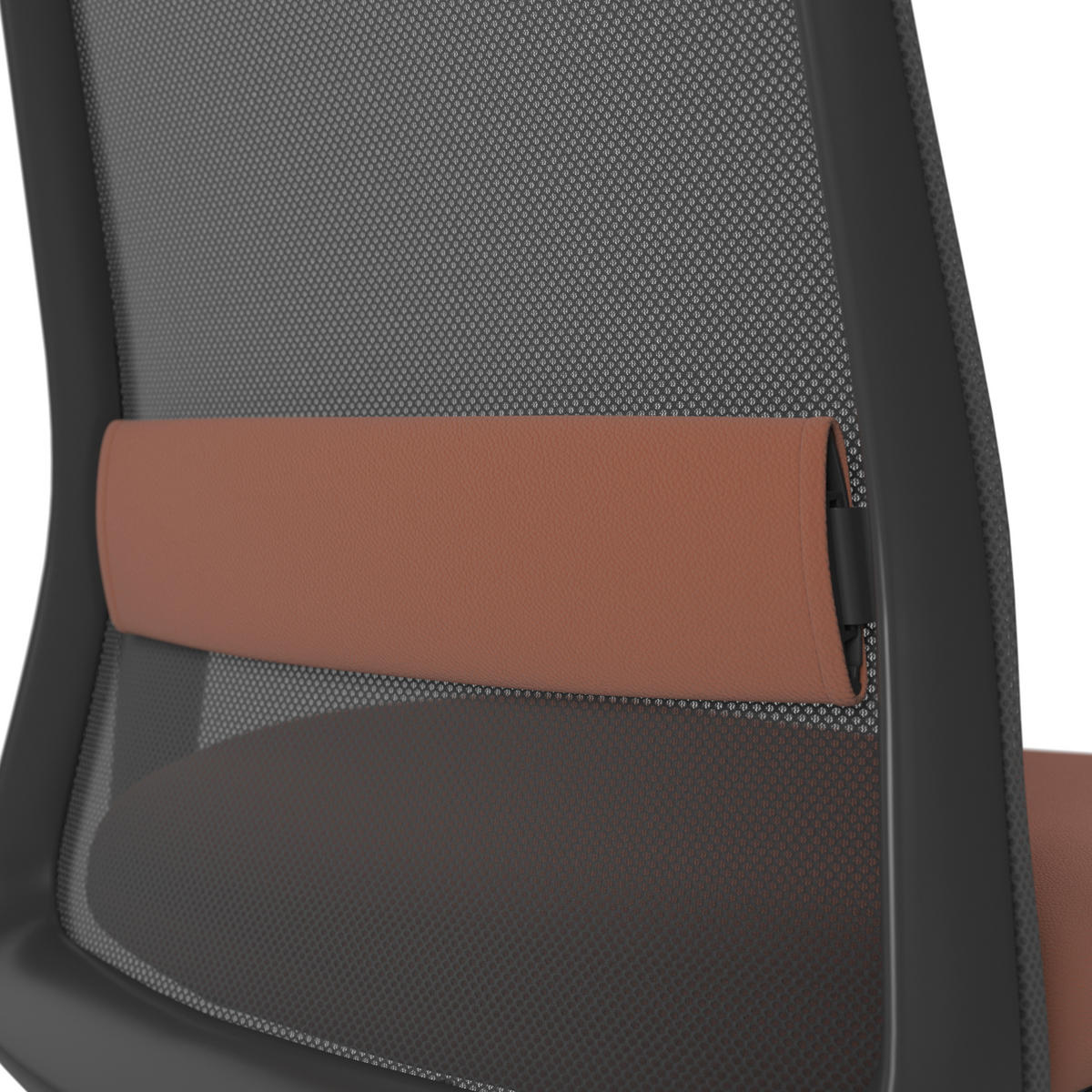 DREHSTUHL Braun, Schwarz  - Schwarz/Braun, MODERN, Leder/Kunststoff (70/103-115/70cm)