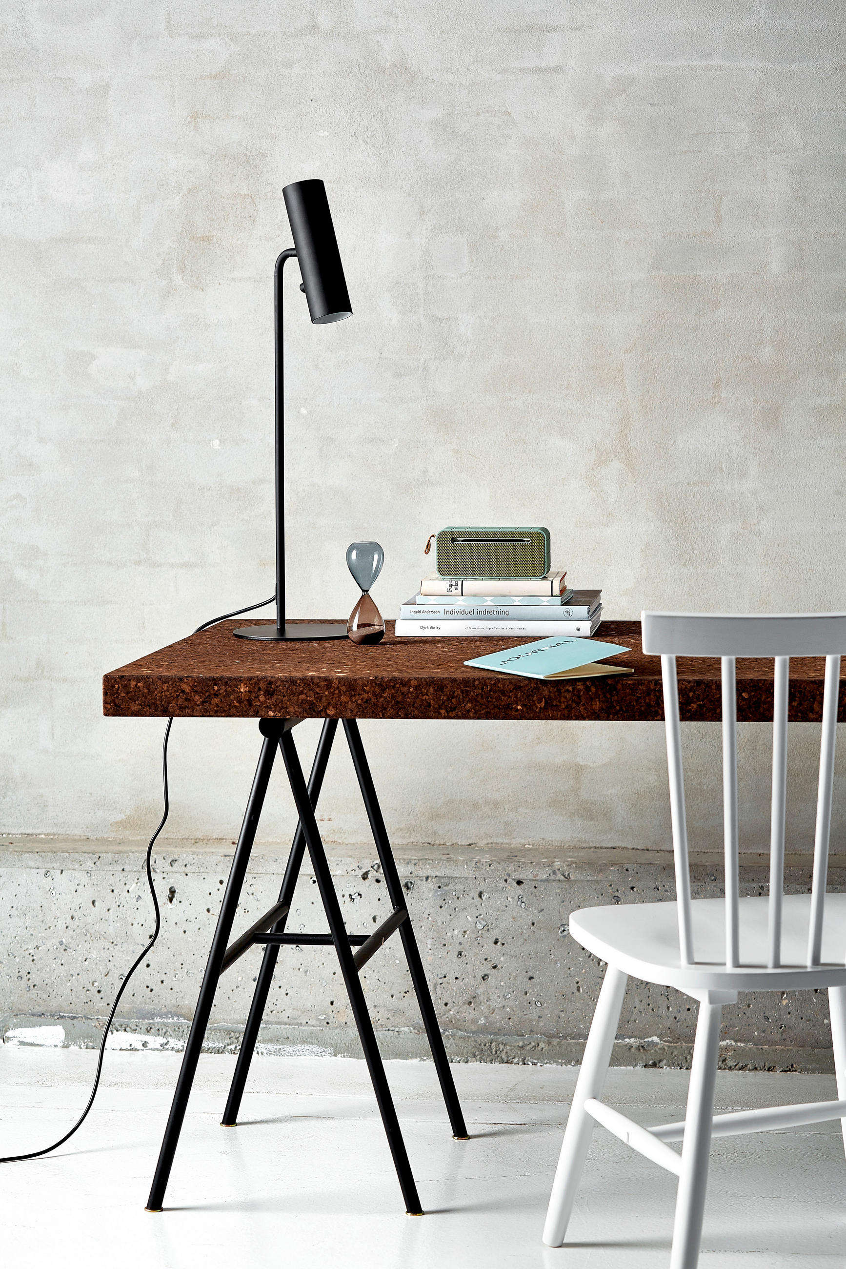 TISCHLEUCHTE 6/66 cm   - Schwarz, Design, Metall (6/66cm) - Nordlux