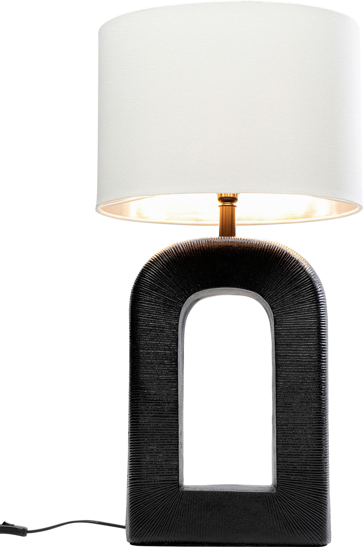 TISCHLEUCHTE Tube 48/140/48 cm   - MODERN, Glas/Metall (48/140/48cm) - Kare-Design