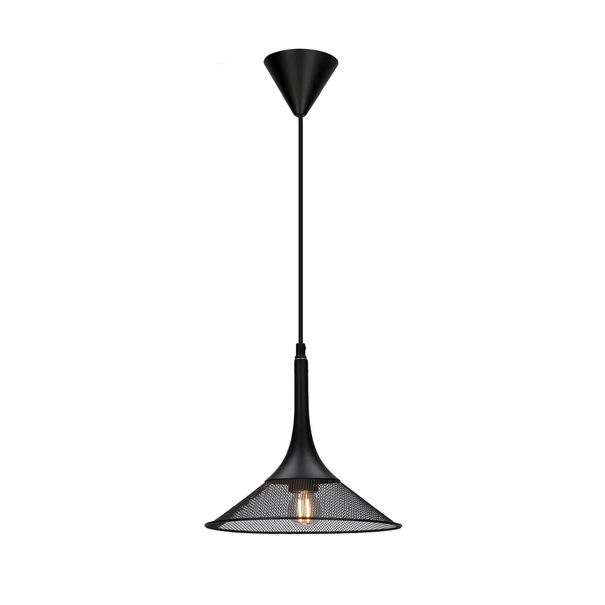 PENDELLAMPA Kiruna 25/25/110 cm  - svart, Design, metall (25/25/110cm)