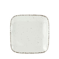DEZERTNÍ TALÍŘEK porcelán keramika 22/22 cm - bílá, Lifestyle, keramika (22/22cm) - Landscape