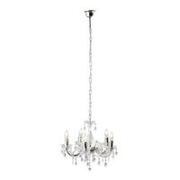 HÄNGELEUCHTE 46/128 cm    - Chromfarben, Lifestyle (46/128cm) - Globo