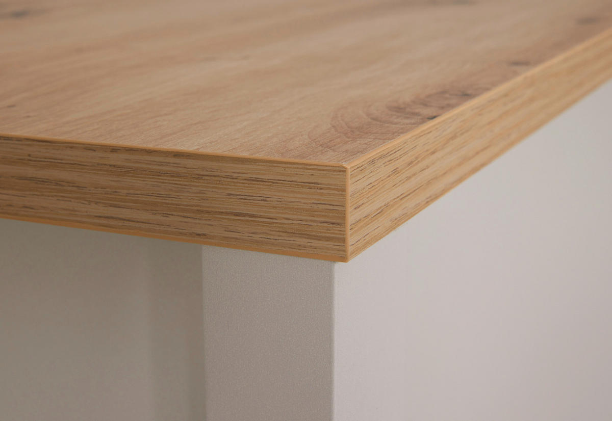 AUFSATZSCHRANK 70/60/60 cm  in  - Kaschmir/Silberfarben, ROMANTIK / LANDHAUS, Holzwerkstoff/Metall (70/60/60cm) - home24