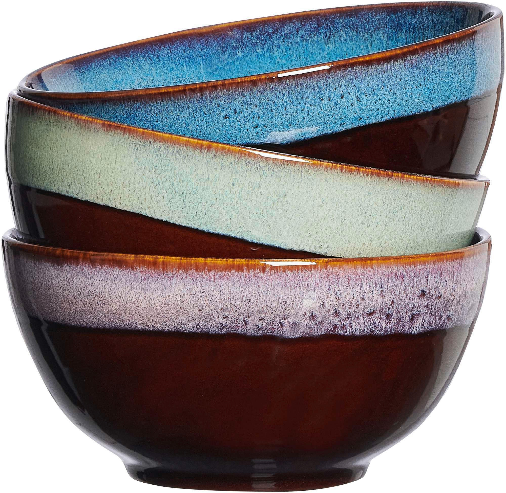 MISKA NA MÜSLI keramika  - modrá/růžová, Lifestyle, keramika (15/15/7,5cm) - Ritzenhoff Breker