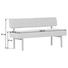 SITZBANK 160/87/58 cm in Beige - Beige/Buchefarben, KONVENTIONELL, Holz/Textil (160/87/58cm) - Cantus SITZBANK 160/87/58 cm in Beige - Beige/Buchefarben, KONVENTIONELL, Holz/Textil (160/87/58cm) - Cantus