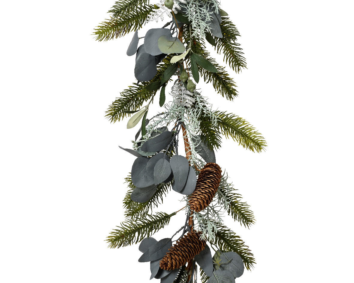 TANNENGIRLANDE - Basics, Kunststoff (180,00/15,00/10,00cm) - X-Mas