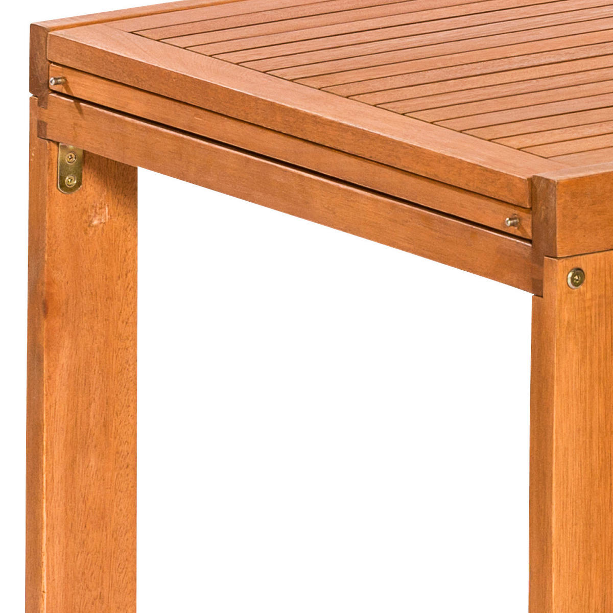 BALKONSET  5-teilig  - Braun/Grün, KONVENTIONELL, Holz/Textil - Gardenson