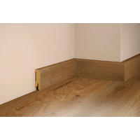 SOCKELLEISTE, Eiche Caramel  - Basics, Holz (250/5/1,6cm) - Tilo