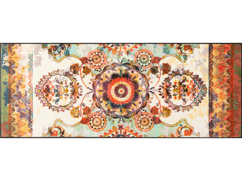 LÄUFER 75/190 cm wash+dry  - Multicolor, LIFESTYLE, Kunststoff/Textil (75/190cm) - wash+dry