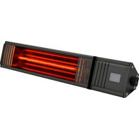 INFRAROTSTRAHLER - Schwarz, Basics, Metall (54/9,4/11cm)