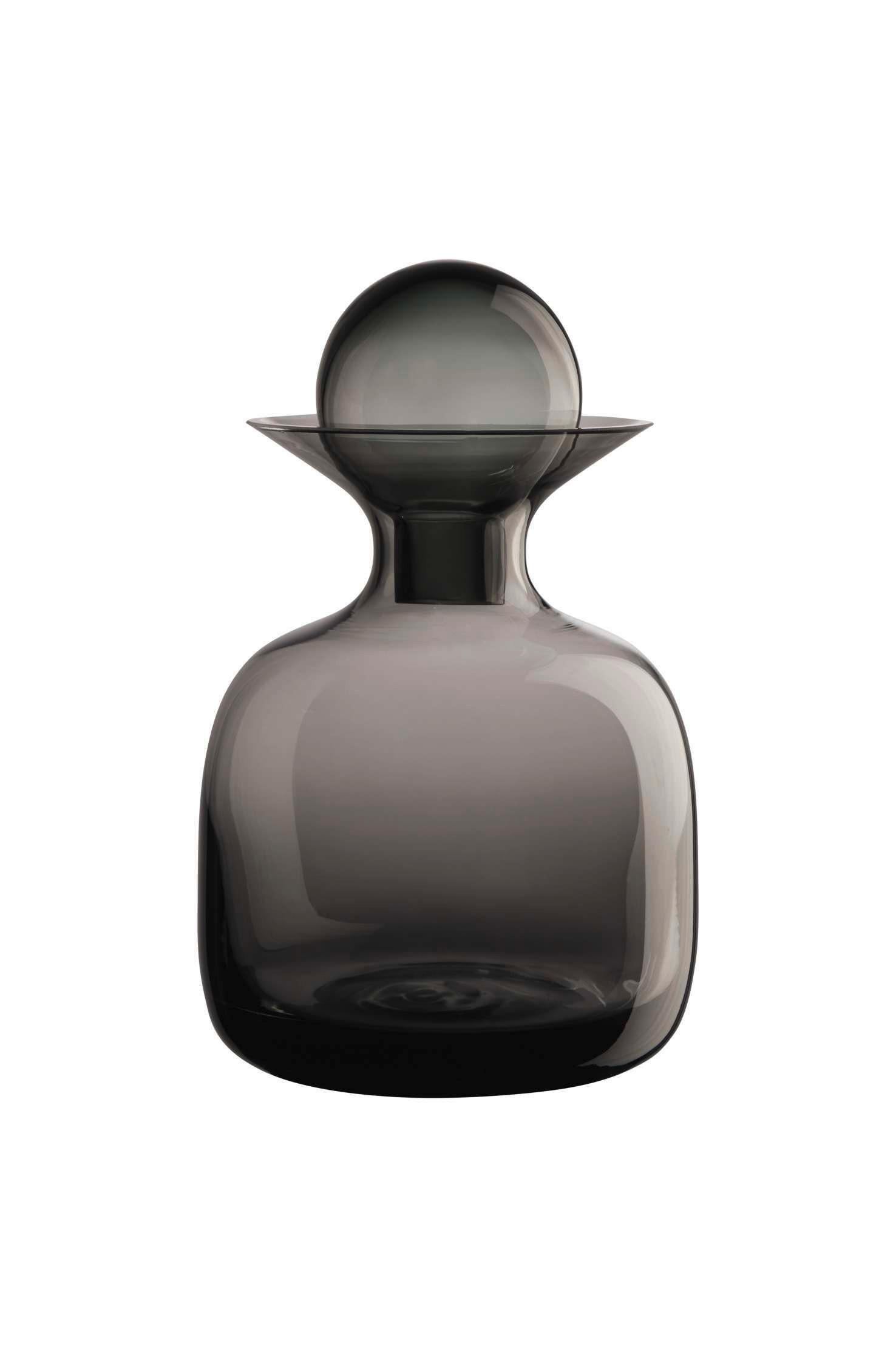 KARAFFE 0,75 L    - Grau, Design, Glas (12/15,2cm) - ASA