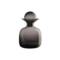 KARAF     0,75 l    - siva, Dizajnerski, staklo (12/15,2cm) - ASA