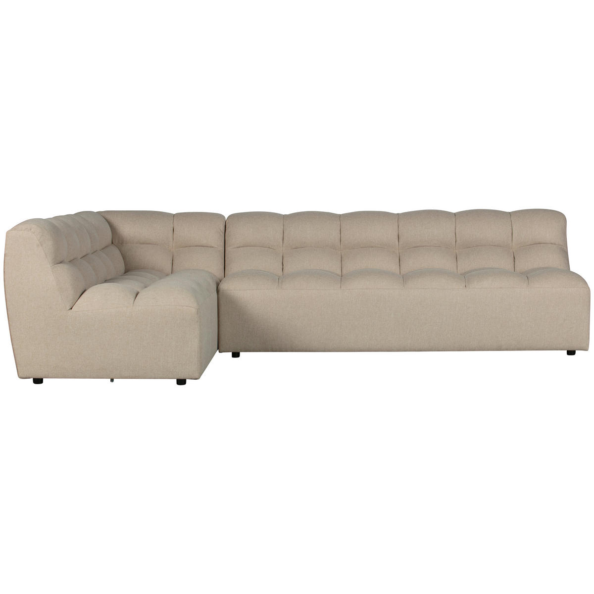 SESSEL in Sandfarben  - Sandfarben/Schwarz, Design, Kunststoff/Textil (100/79/92cm) - Livetastic