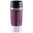ISOLIERBECHER 0,36 - Edelstahlfarben/Brombeere, KONVENTIONELL, Kunststoff/Metall (0,36l) - Emsa ISOLIERBECHER 0,36 - Edelstahlfarben/Brombeere, KONVENTIONELL, Kunststoff/Metall (0,36l) - Emsa