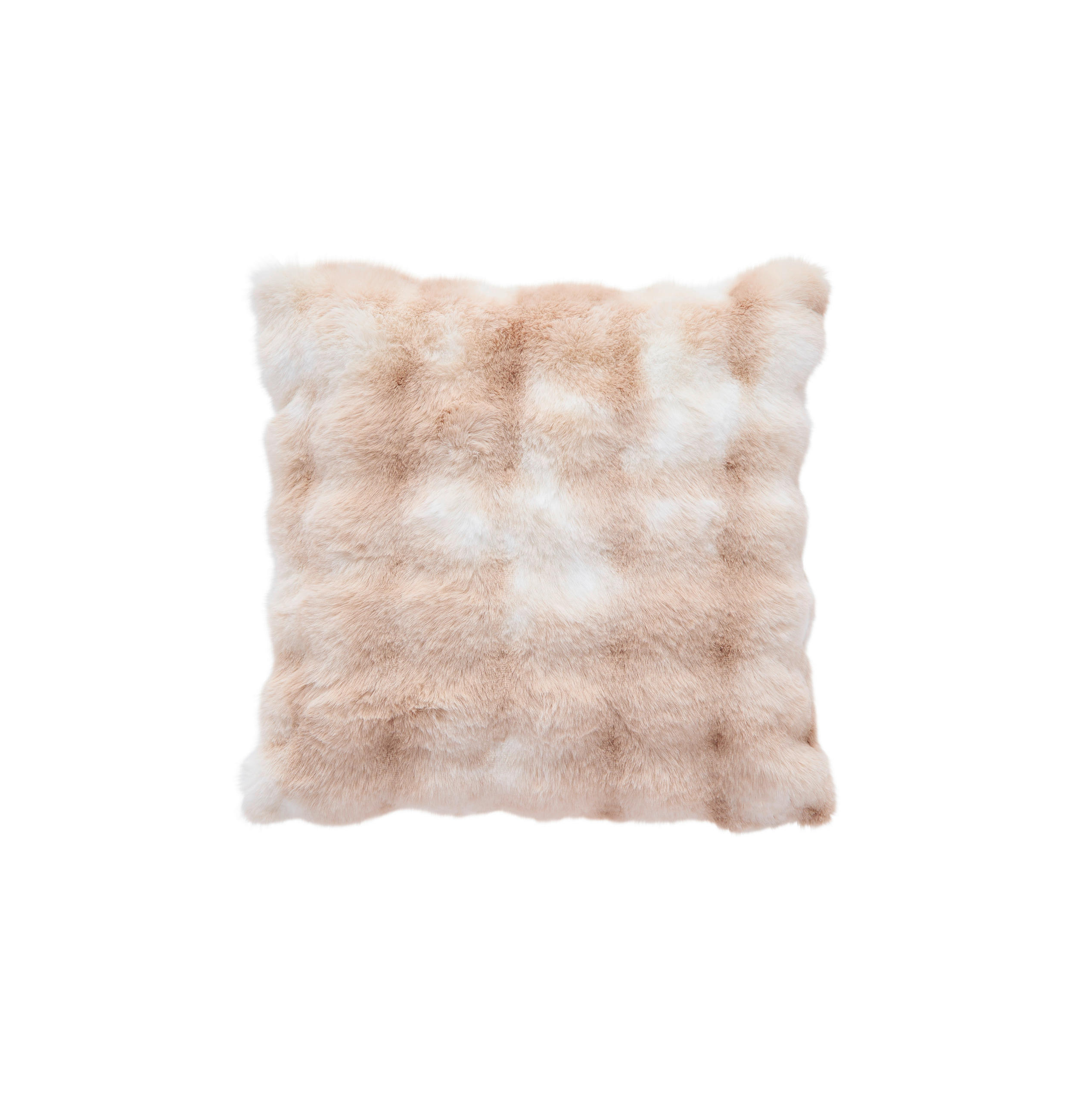 FELLKISSENHÜLLE 48/48 cm  - Beige/Naturfarben, Textil (48/48cm) - Novel