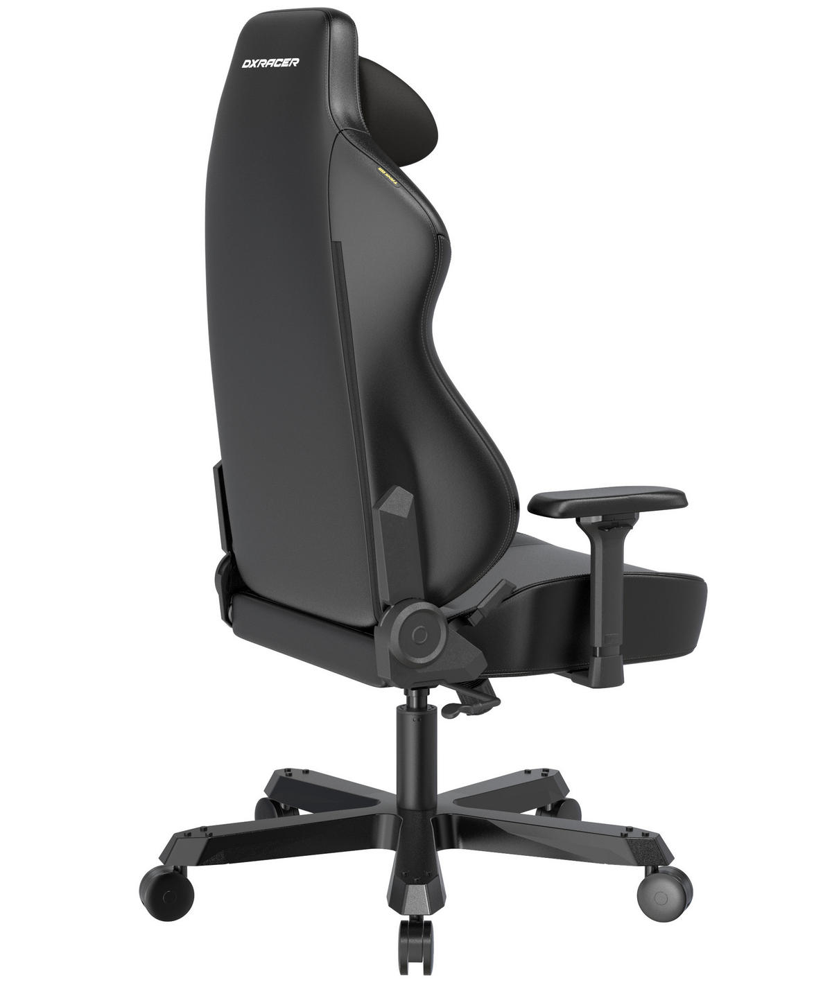 GAMINGSTUHL Schwarz Metall, Textil   - Schwarz, KONVENTIONELL, Textil/Metall (80/138,5-148/60cm) - Dxracer