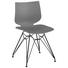 STUHL in Metall, Kunststoff Grau, Schwarz - Schwarz/Grau, Design, Kunststoff/Metall (49/83/51cm) - Lomoco STUHL in Metall, Kunststoff Grau, Schwarz - Schwarz/Grau, Design, Kunststoff/Metall (49/83/51cm) - Lomoco