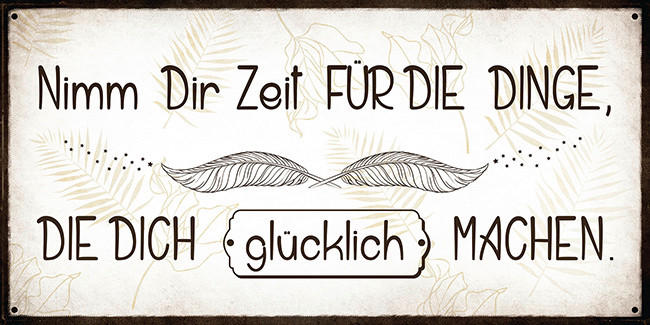 DEKOPANEEL Text  - Multicolor, KONVENTIONELL, Holz (20/40/0,3cm) - Euroart