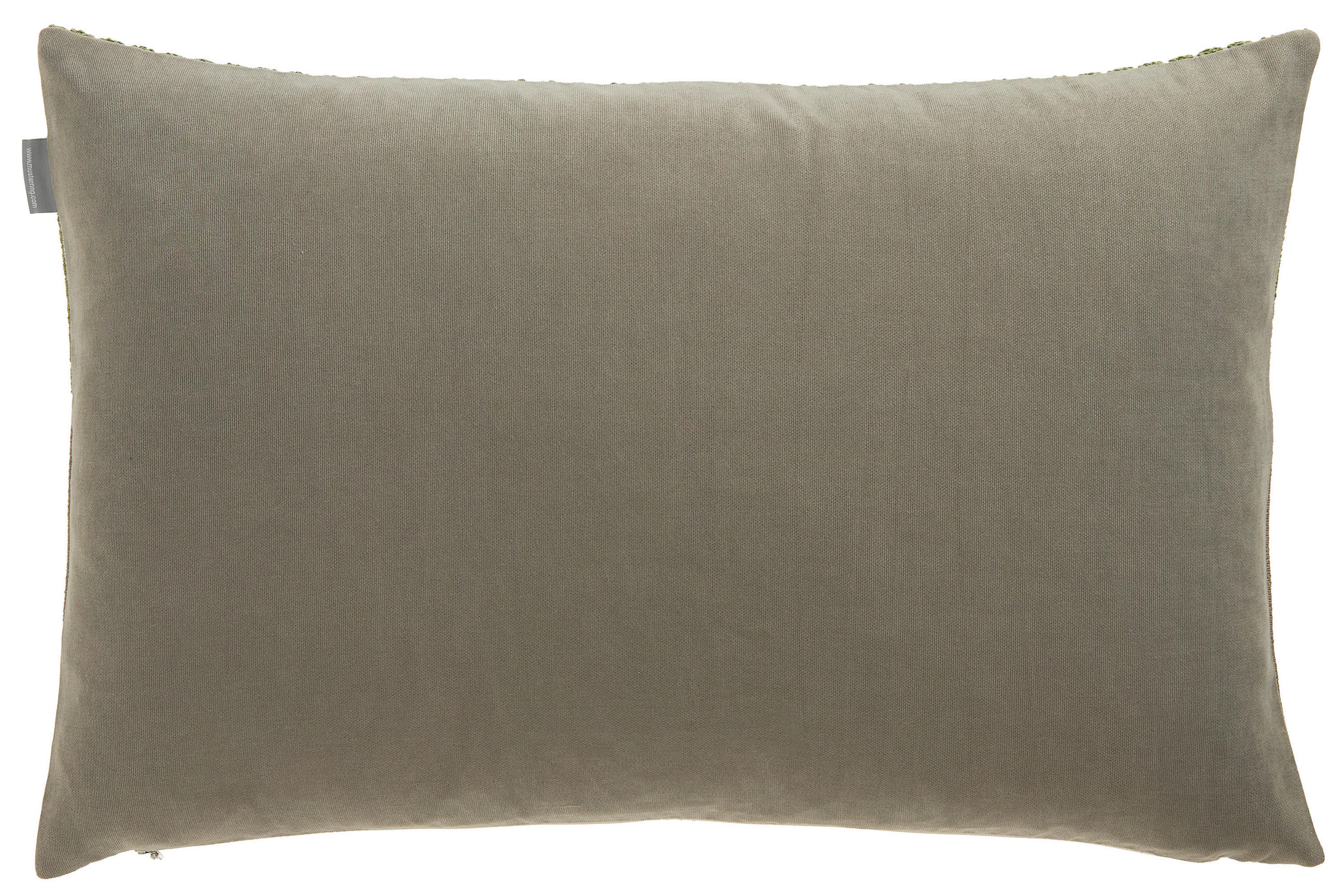 KISSENHÜLLE MR-Simple grün 38/58 cm  - Beige/Naturfarben, Basics, Textil (38/58cm) - Musterring