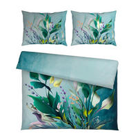 POSTELJINA SA DVA LICA 200/200 cm saten zelena  - zelena, Osnovno, tekstil (200/200cm) - Esposa