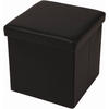 SITZWÜRFEL Schwarz  - Schwarz, Basics, Kunststoff (38/38/38cm) - Echtwerk