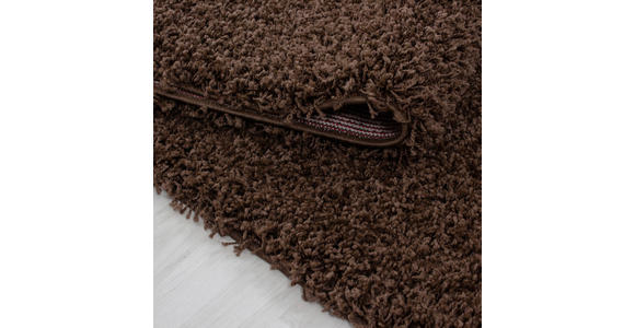 HOCHFLORTEPPICH 60/110 cm Life 1500 Braun - Braun, KONVENTIONELL, Textil (60/110cm) - Novel