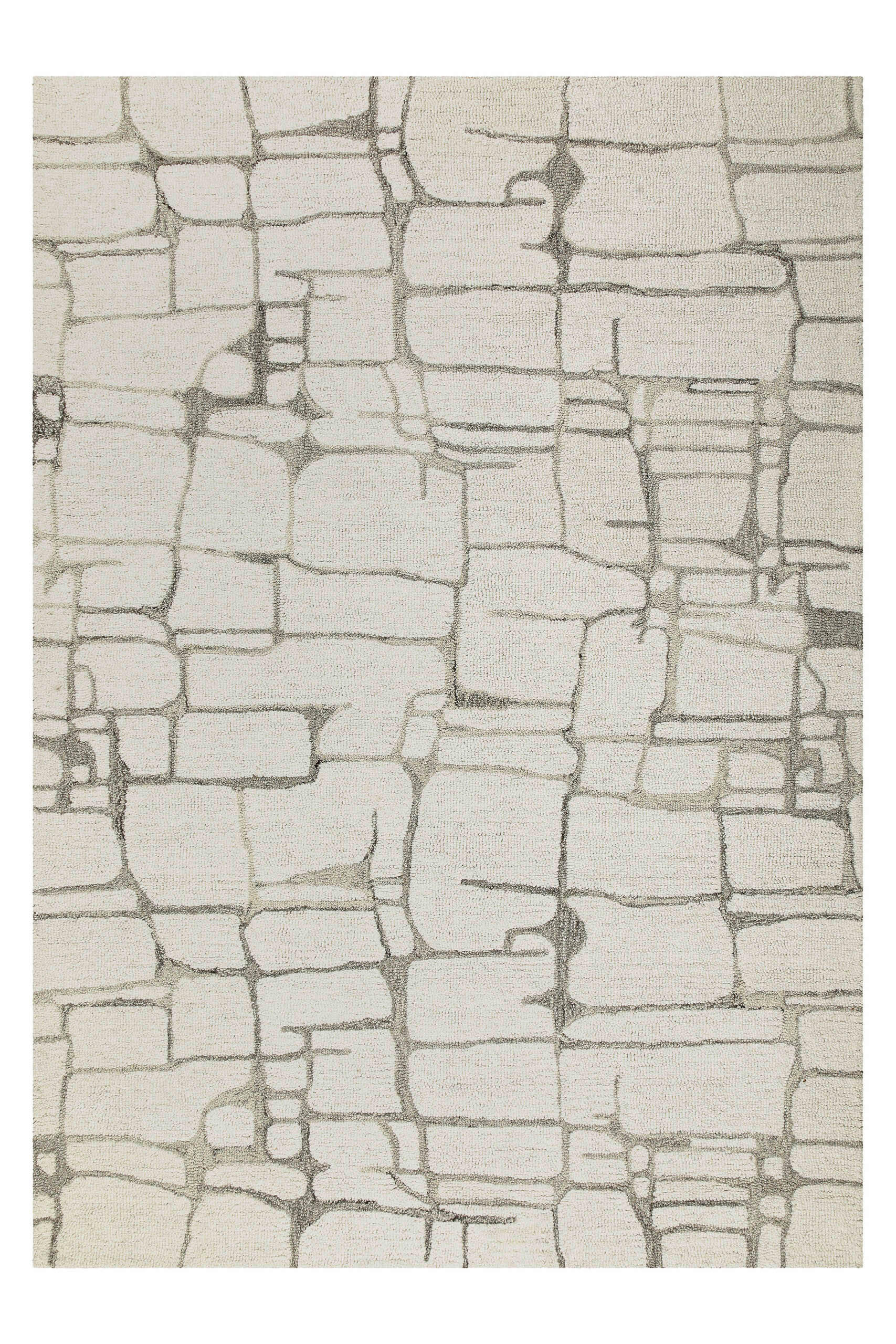 Wecon Home Webteppich Hamptons Twelve Hellgrau, Greige 110x170 cm