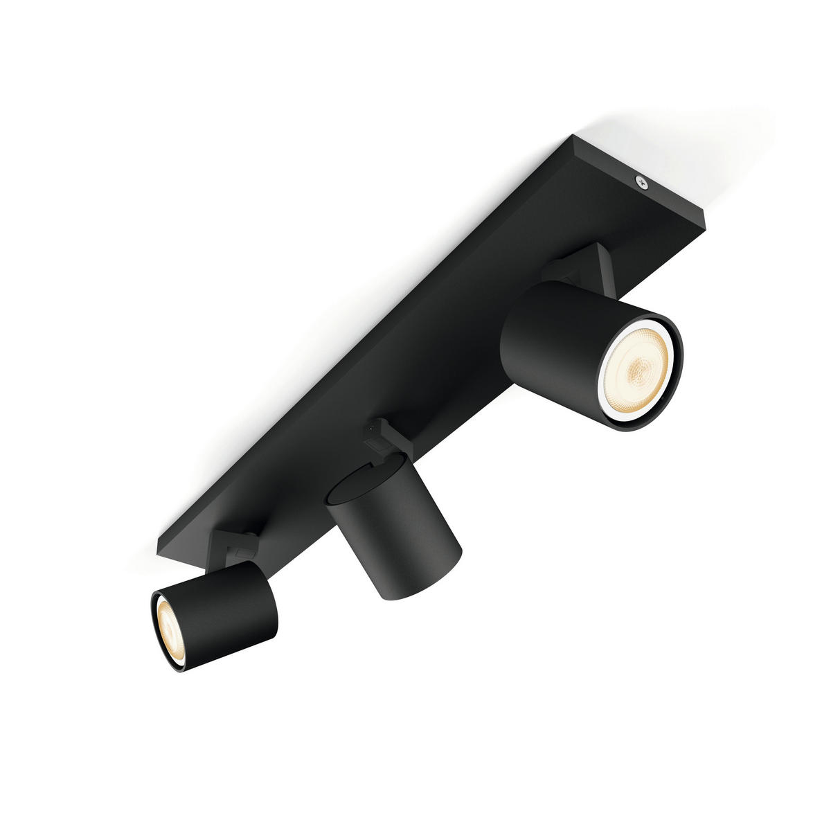 LED-STRAHLER 48/10,9/8,9 cm   - Schwarz, Basics, Metall (48/10,9/8,9cm) - Philips HUE