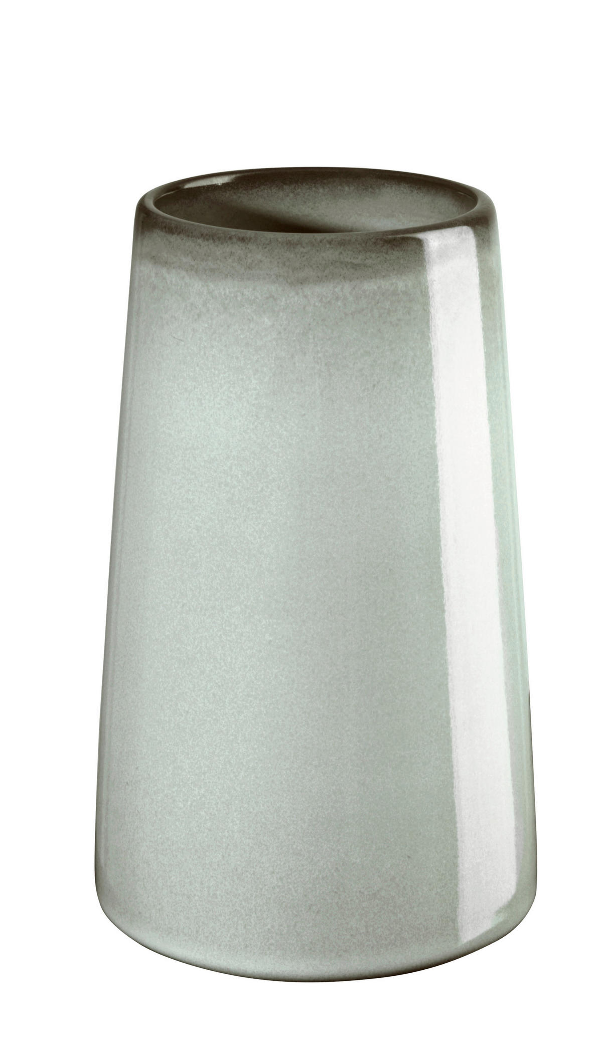 VASE Float 17 cm  - Hellgrün, KONVENTIONELL, Keramik (10,5/17cm) - ASA