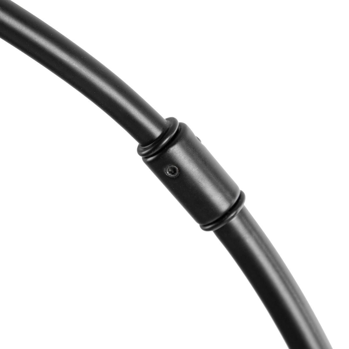 STEHLEUCHTE  40/150/40 cm   - Schwarz, Basics, Holz/Metall (40/150/40cm) - Globo