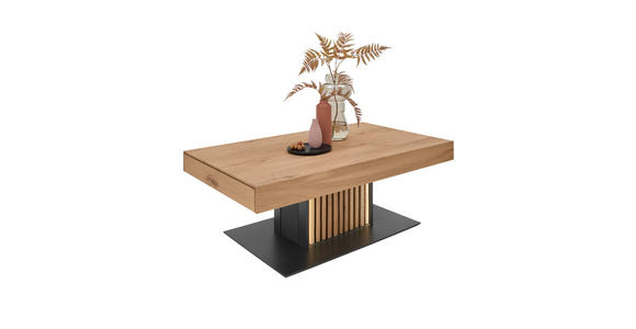 COUCHTISCH in Holz 120/70/45 cm - Eichefarben/Anthrazit, Design, Holz (120/70/45cm) - Valnatura