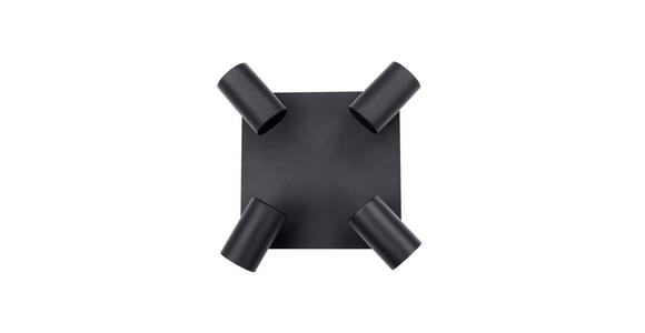 STRAHLER 25/25/15 cm - Schwarz, Basics, Metall (25/25/15cm) - Novel