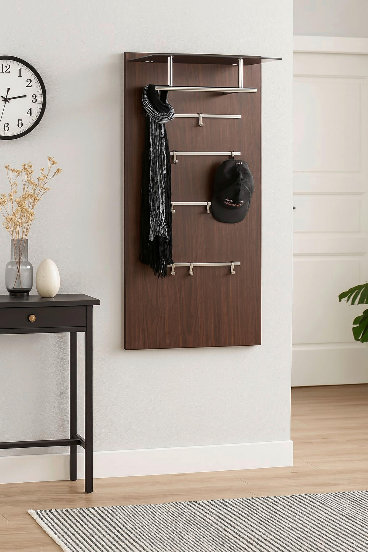 GARDEROBENPANEEL  in  - Braun, Design, Glas/Holzwerkstoff (26/60/120cm) - MID.YOU