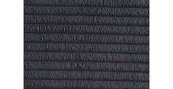 SCHLAFSOFA in Cord Schwarz  - Schwarz, MODERN, Textil/Metall (150/88/110cm) - Novel