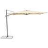 AMPELSCHIRM 300x300 cm Ecru  - Ecru/Silberfarben, KONVENTIONELL, Textil/Metall (300/300cm) - Suncomfort by Glatz