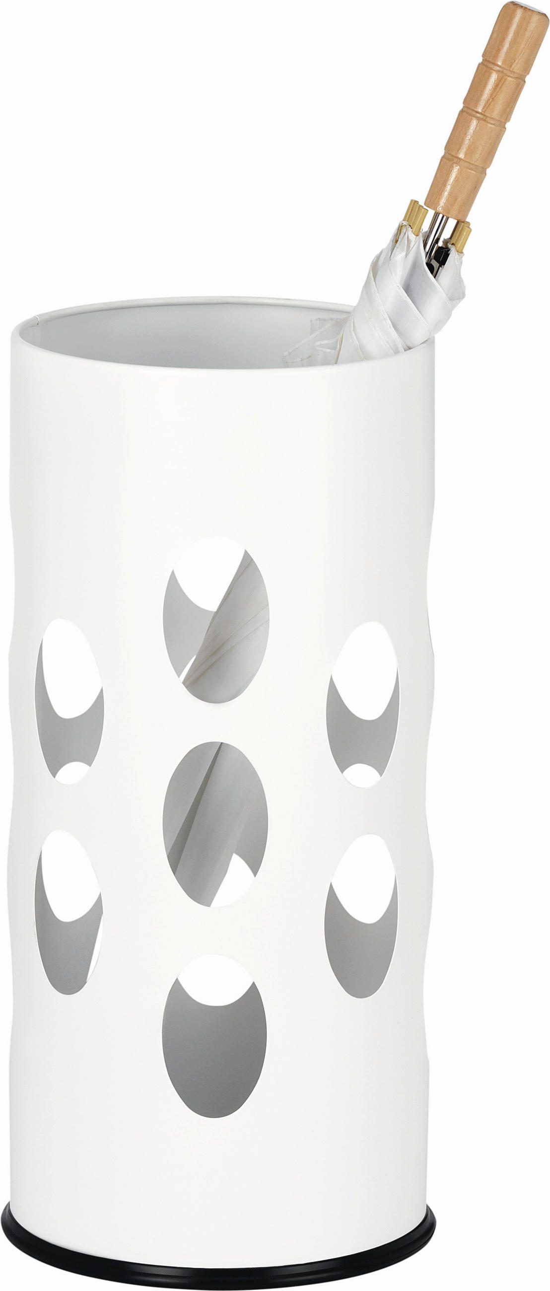 SCHIRMSTÄNDER - Weiss, Design, Metall (23,50/50/23,50cm) - Boxxx