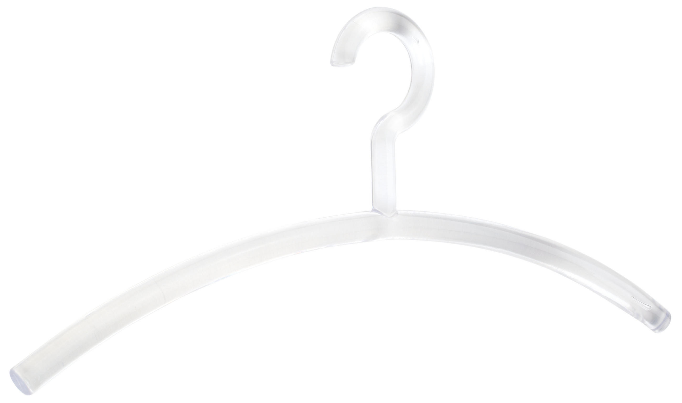 KLEIDERBÜGEL 40 cm Kunststoff  - Transparent, Design, Kunststoff (40cm)