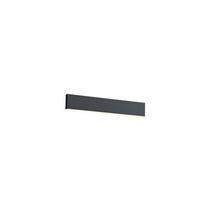 AKKU-WANDLEUCHTE DELTA-B 14/2,7 cm  - Schwarz, Design, Metall (14/2,7cm) - Hell