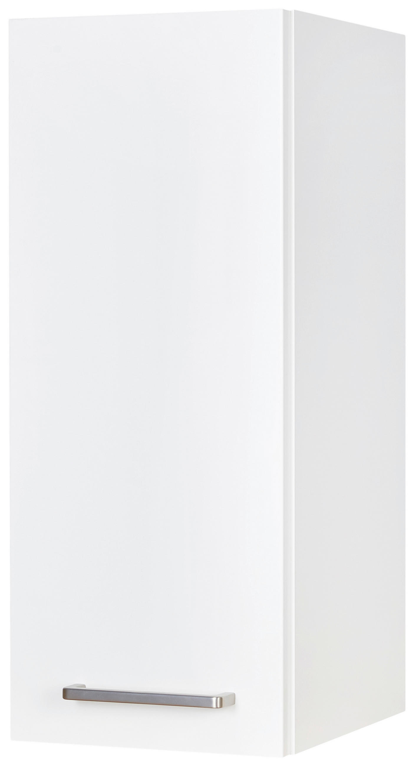 KÜCHENOBERSCHRANK 30/72/35 cm  in Weiß  - Edelstahlfarben/Weiß, MODERN, Holzwerkstoff/Metall (30/72/35cm) - Nobilia